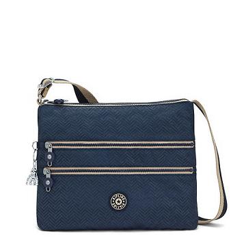 Kipling Alvar Crossbodytassen Blauw | BE 1056IL